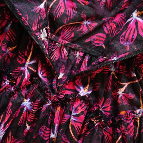 ULLA JOHNSON off the shoulder Caprice Midi Dress - Picture 10 of 12